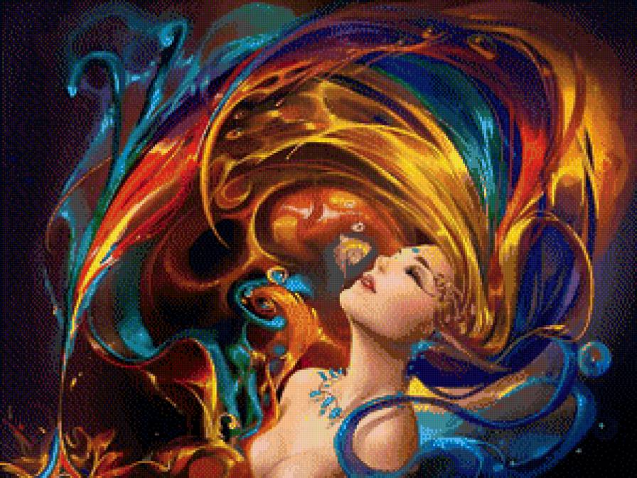 Фантастическая девушка - фэнтези, девушка - предпросмотр