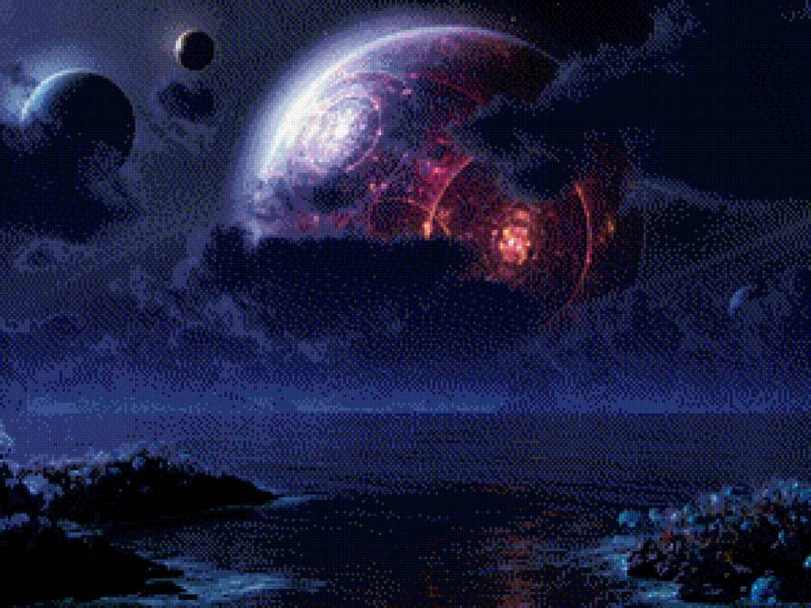 Другой мир - миры, космос, вселенная, планеты - предпросмотр