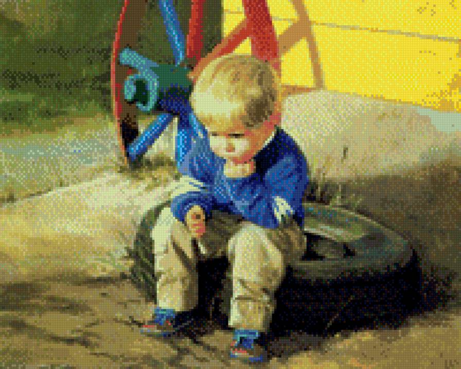 грусть - эмоции, дети, мальчик - предпросмотр