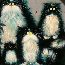 Схема вышивки «Дружная семейка»