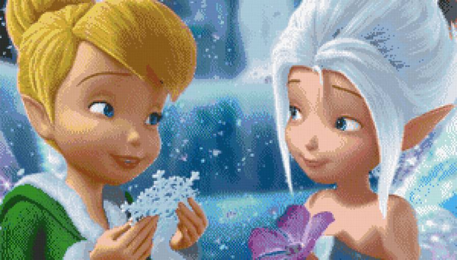 Зимняя фея Незабудка - феи тинкар бел динь-динь и незабудка - предпросмотр