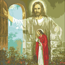 Схема вышивки «вечность»