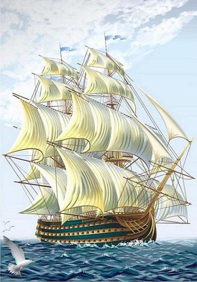 карабль - оригинал