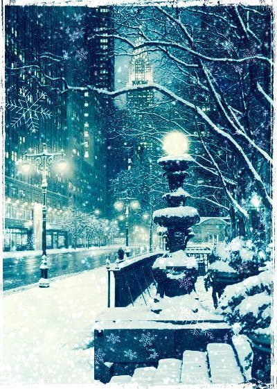 Снежный Город Фото