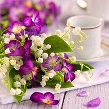 Утренний букетик