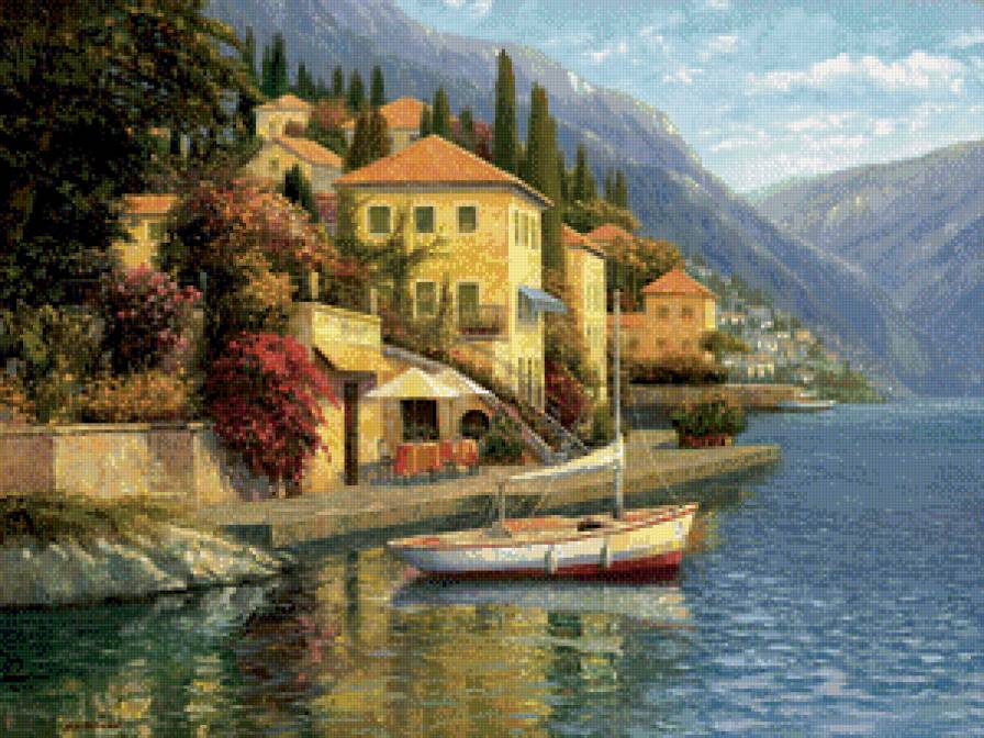 Тихая гавань - пейзаж, море - предпросмотр