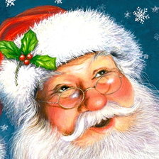 Схема вышивки «Добрый дедушка Мороз»