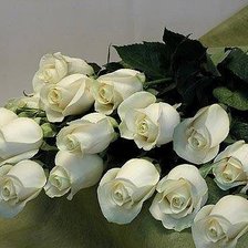 Схема вышивки «белый букет»