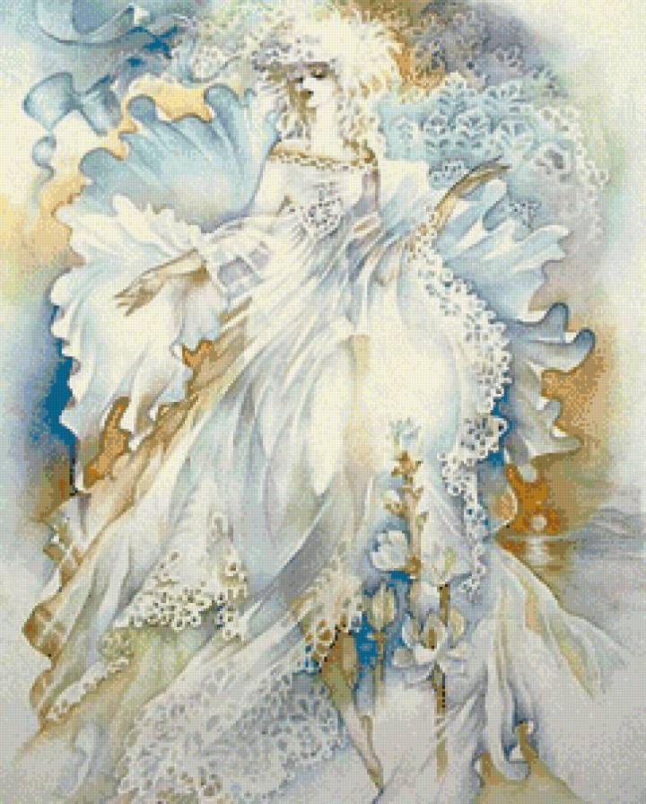 Утренняя нежность - природа, платье, девушка - предпросмотр