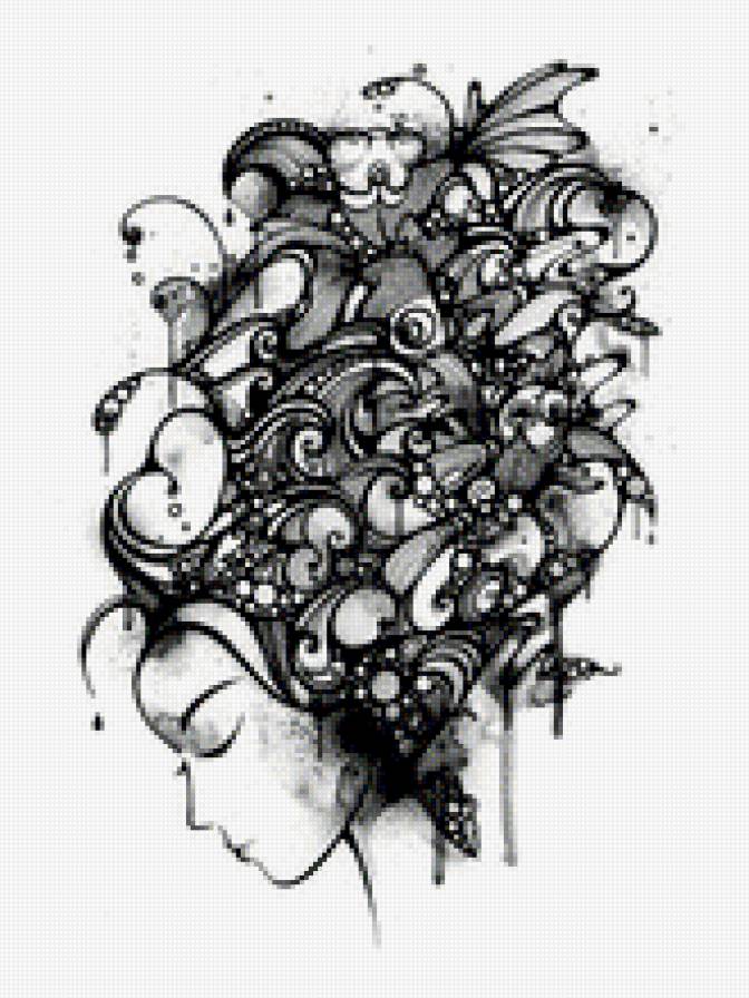 133866 - арт, девушка, рисунок - предпросмотр