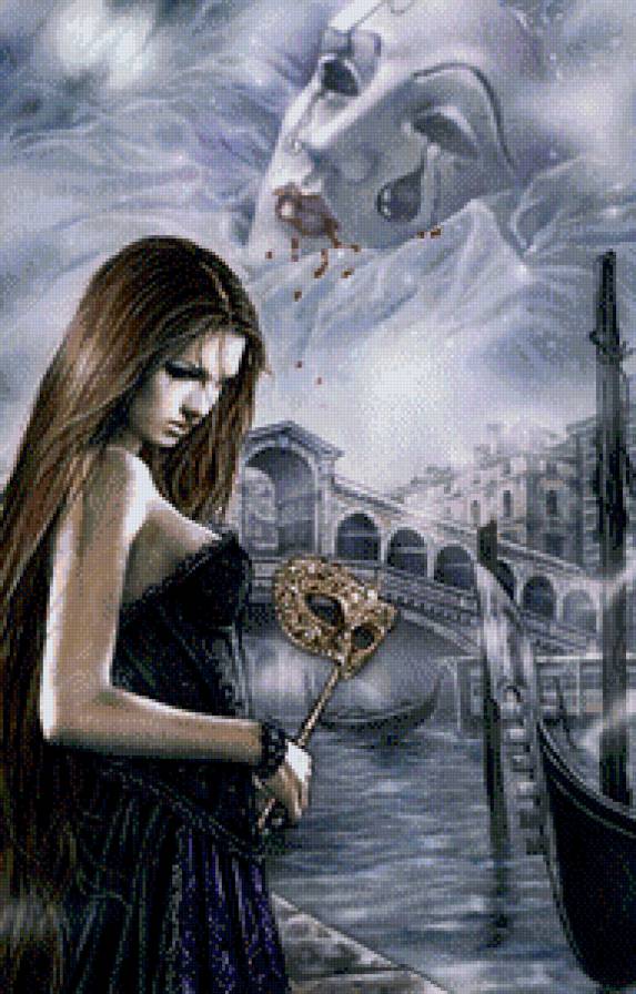 Маскарад - девушка, маскарад - предпросмотр