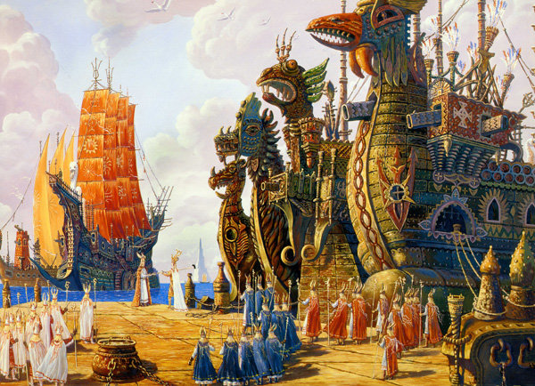 русские сказки - оригинал