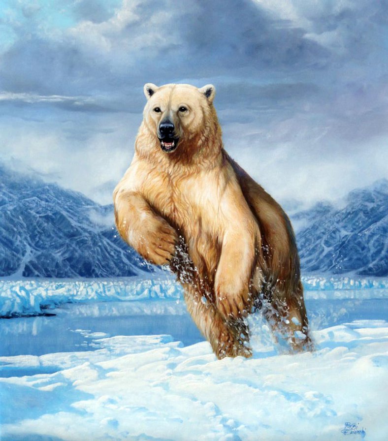 №494255 - картина, животные - оригинал