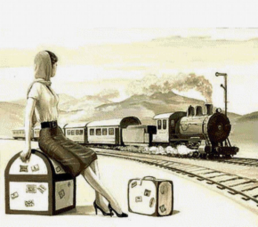 На пероне - предпросмотр