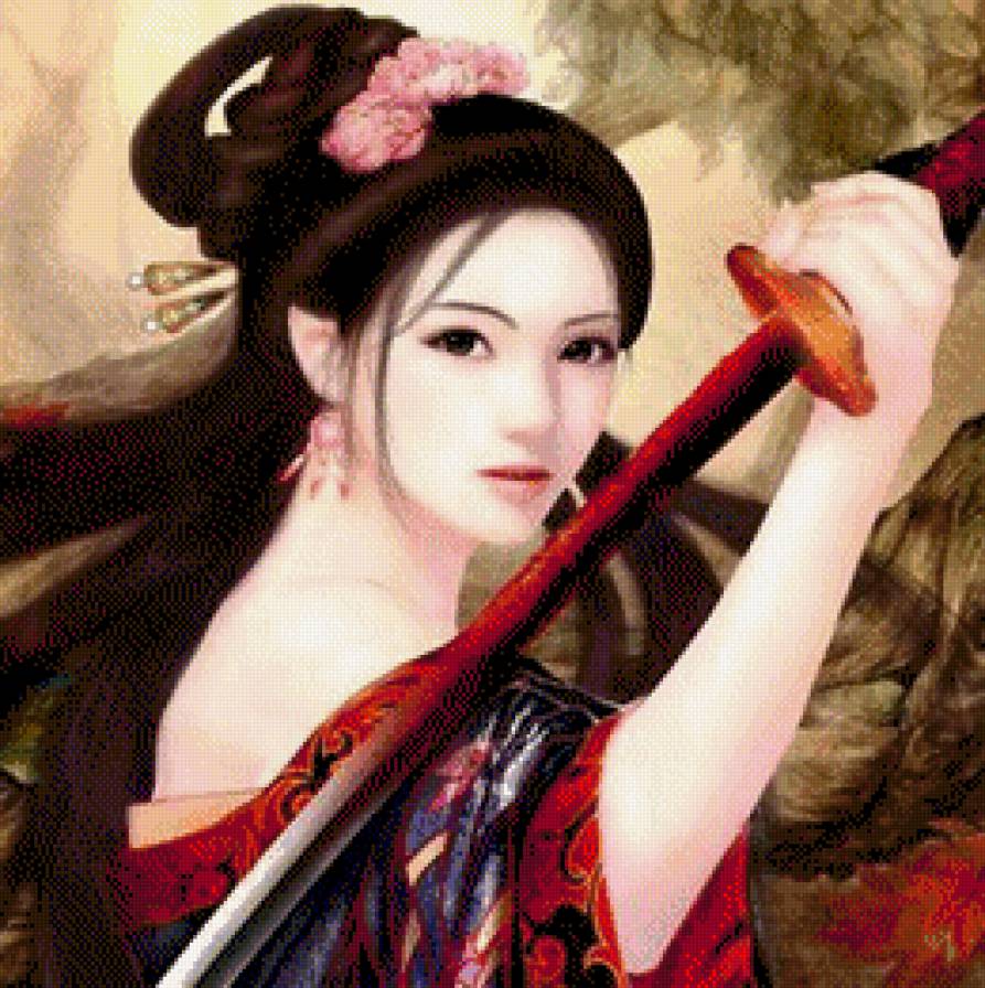 szamuráj lady - предпросмотр