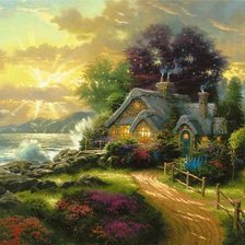 Схема вышивки «сказка»