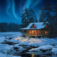 Схема вышивки «природа»