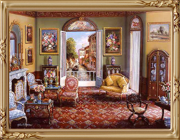 Джон О'Брайан 6 - роскошь, уют, комната - оригинал