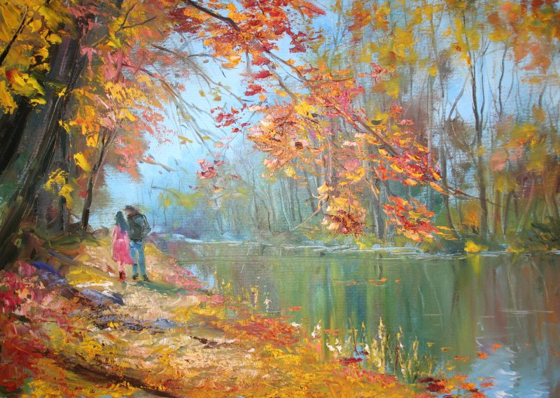 Осень - осень, пейзаж, природа - оригинал