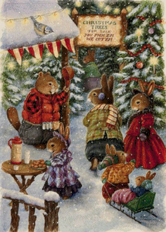 рождество - новый год, зима - предпросмотр