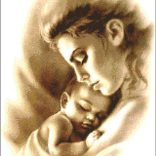 Схема вышивки «mladenec»