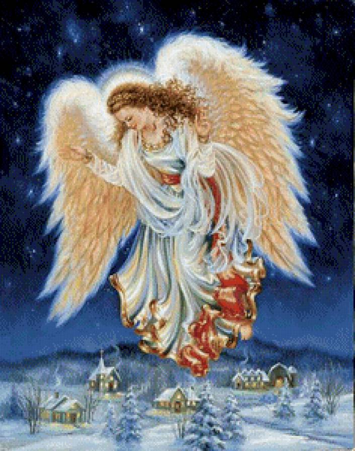 Рождественский ангел - предпросмотр