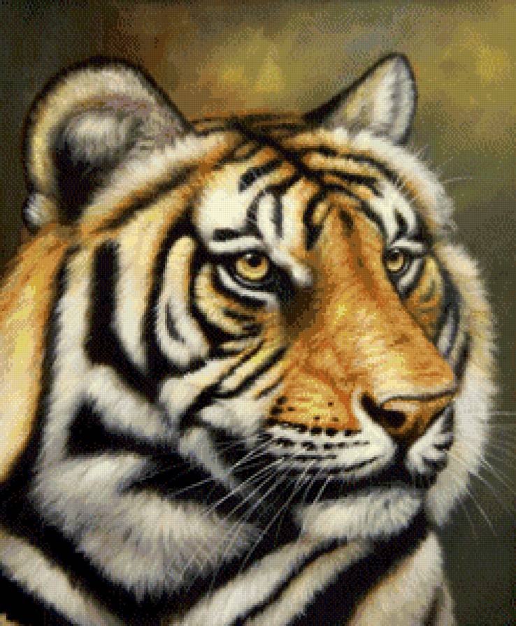 Серия "Большие кошки" - животные, тигры, кошки - предпросмотр
