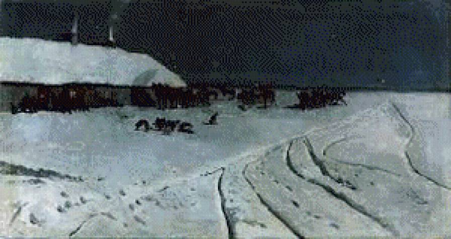 zima - zima, pejzaz - предпросмотр