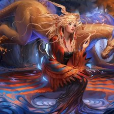 девушка и дракон