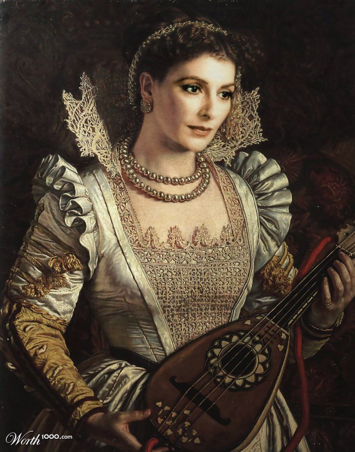 Лютня - оригинал