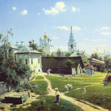 московский дворик