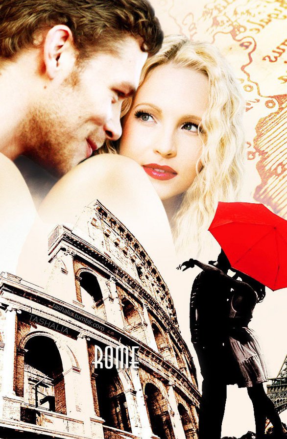 Кэндис Аккола и  Джозеф Морган - актеры, знаменитость - оригинал