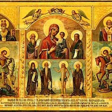 Схема вышивки «икона»