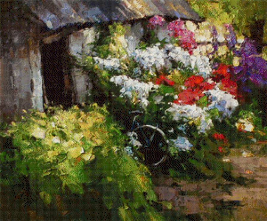 pejzaz - priroda, pejzaz, cwety, ziwopis, leto - предпросмотр