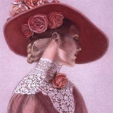 Схема вышивки «женский образ»