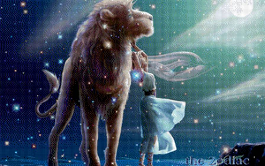 знак зодиака - зодиак, лев - предпросмотр