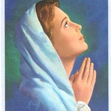 Оригинал схемы вышивки «Молитва Марії» (№498824)
