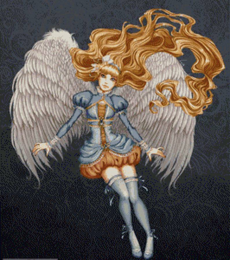 ангел - девушка жэнщина фэнтази сказка - предпросмотр