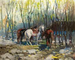 Loszadi - pejzaz, loszadi - оригинал