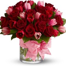 Схема вышивки «розы»