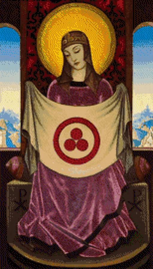 Рерих. Владычица Червонопламенная - рерих - предпросмотр