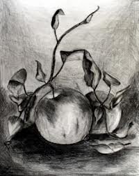 naturmort z jablokami - naturmort, ziwopis - оригинал