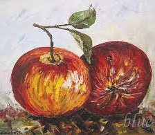 naturmort z jablokami