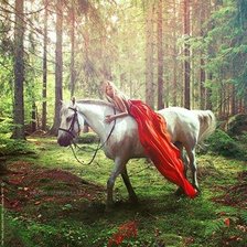 Схема вышивки «Прогулка»