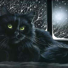 Схема вышивки «серия "кошки"»