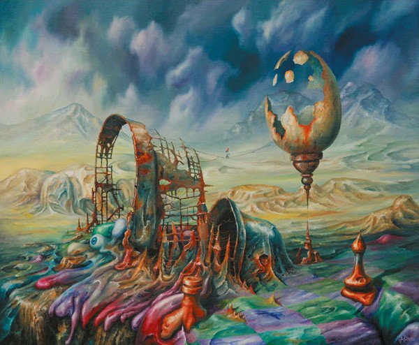 Salwador Dali-surrealizm - ziwopis - оригинал