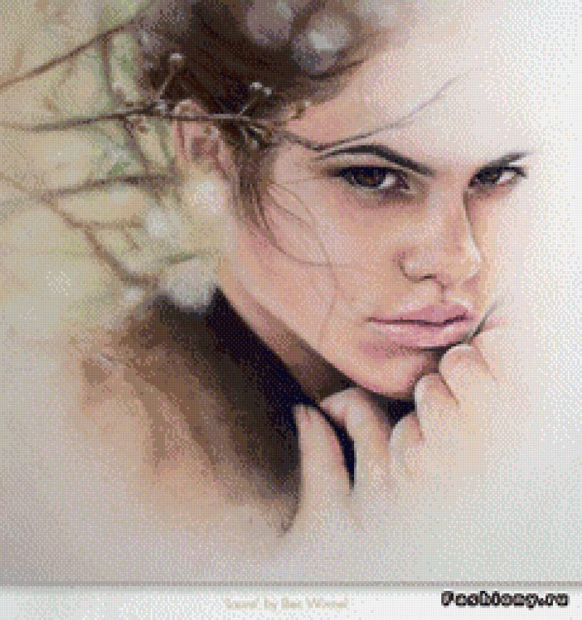 мой АРТ - крастота женщины, девушка - предпросмотр