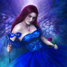 Схема вышивки «Маскарад»