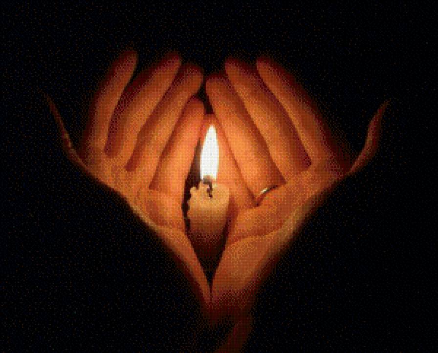 Огонь души. - свечи, огонь - предпросмотр