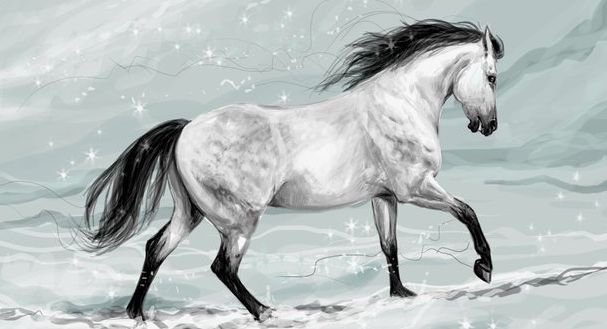 Лошадь - лошадь, животные - оригинал